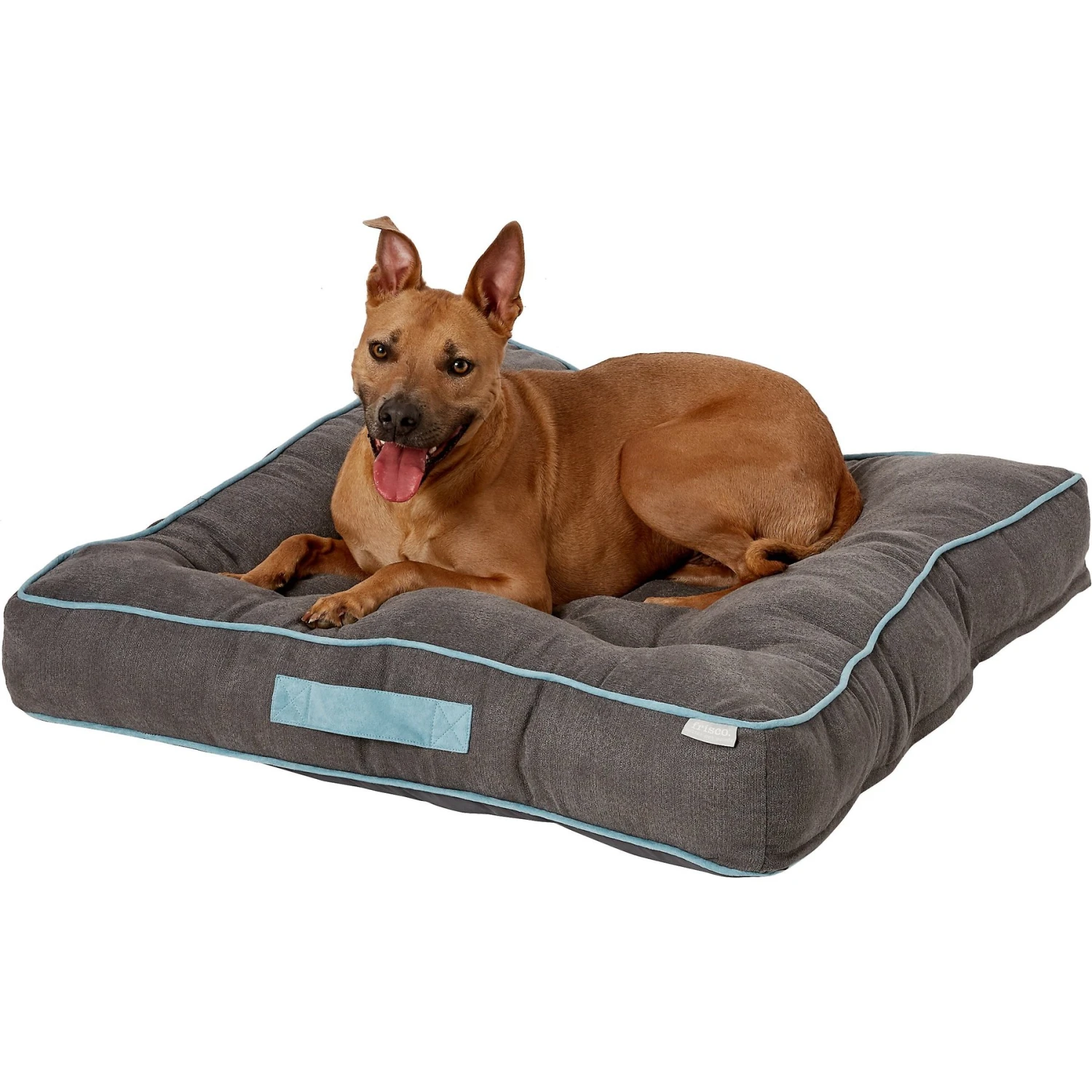 Frisco Tufted Square Pillow Cat & Dog Bed W/ Removable Cover - Image 5