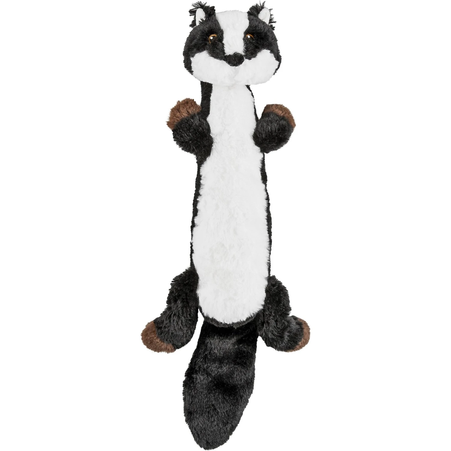 Frisco Skunk Skinny Plush Squeaky Dog Toy