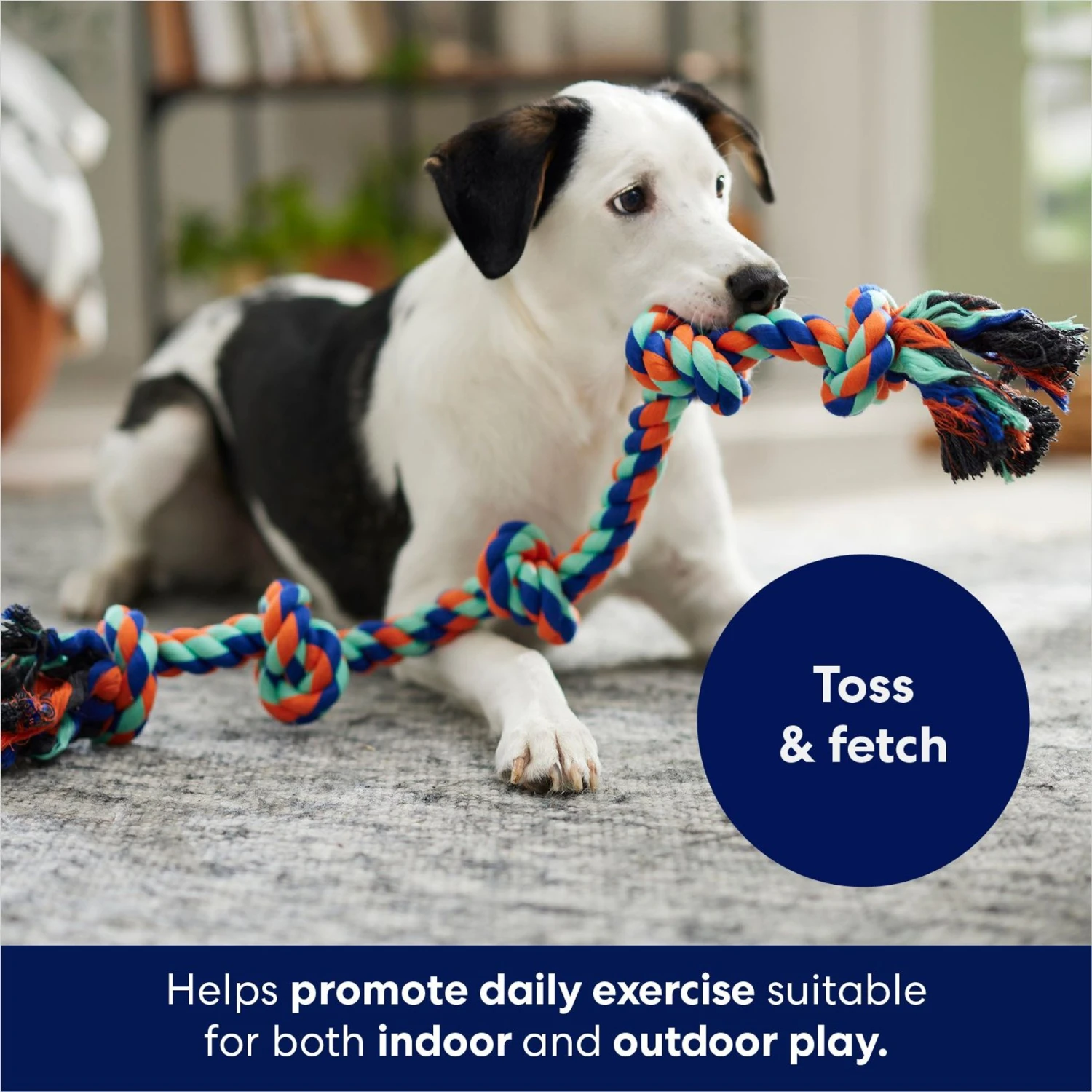 Frisco Rope With 5 Knots Dog Toy - Image 3