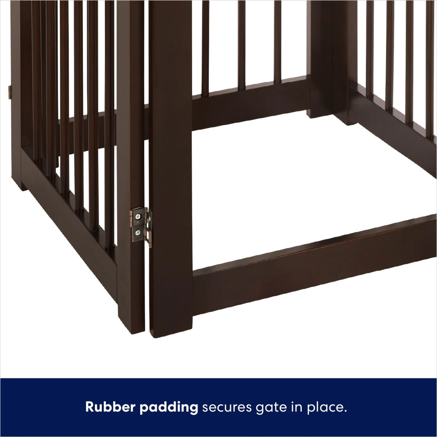 Frisco Deluxe Configurable 4-Panel Wood Dog Gate - Image 7