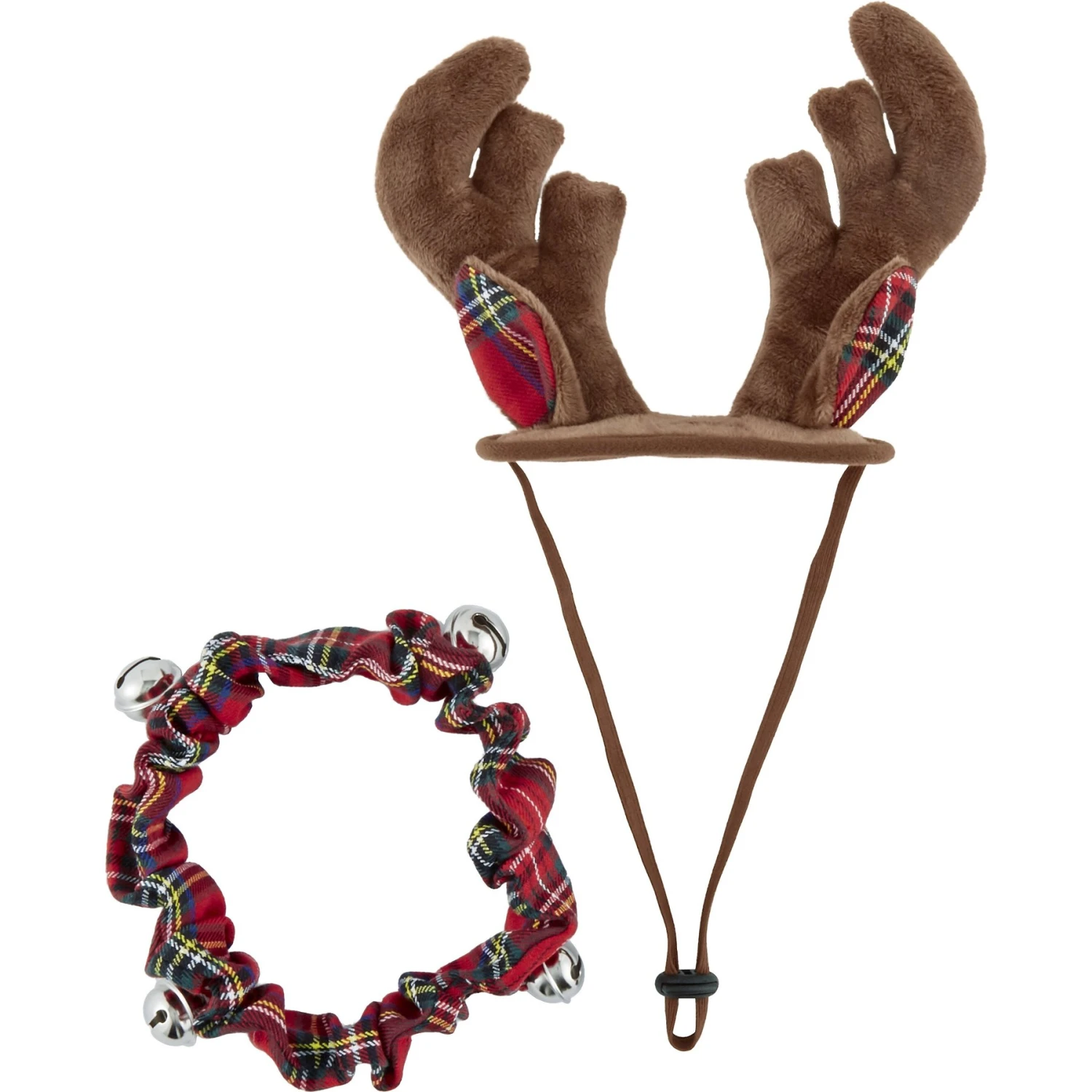 Frisco Holiday Antler Headband & Bell Collar Dog & Cat Costume - Image 3