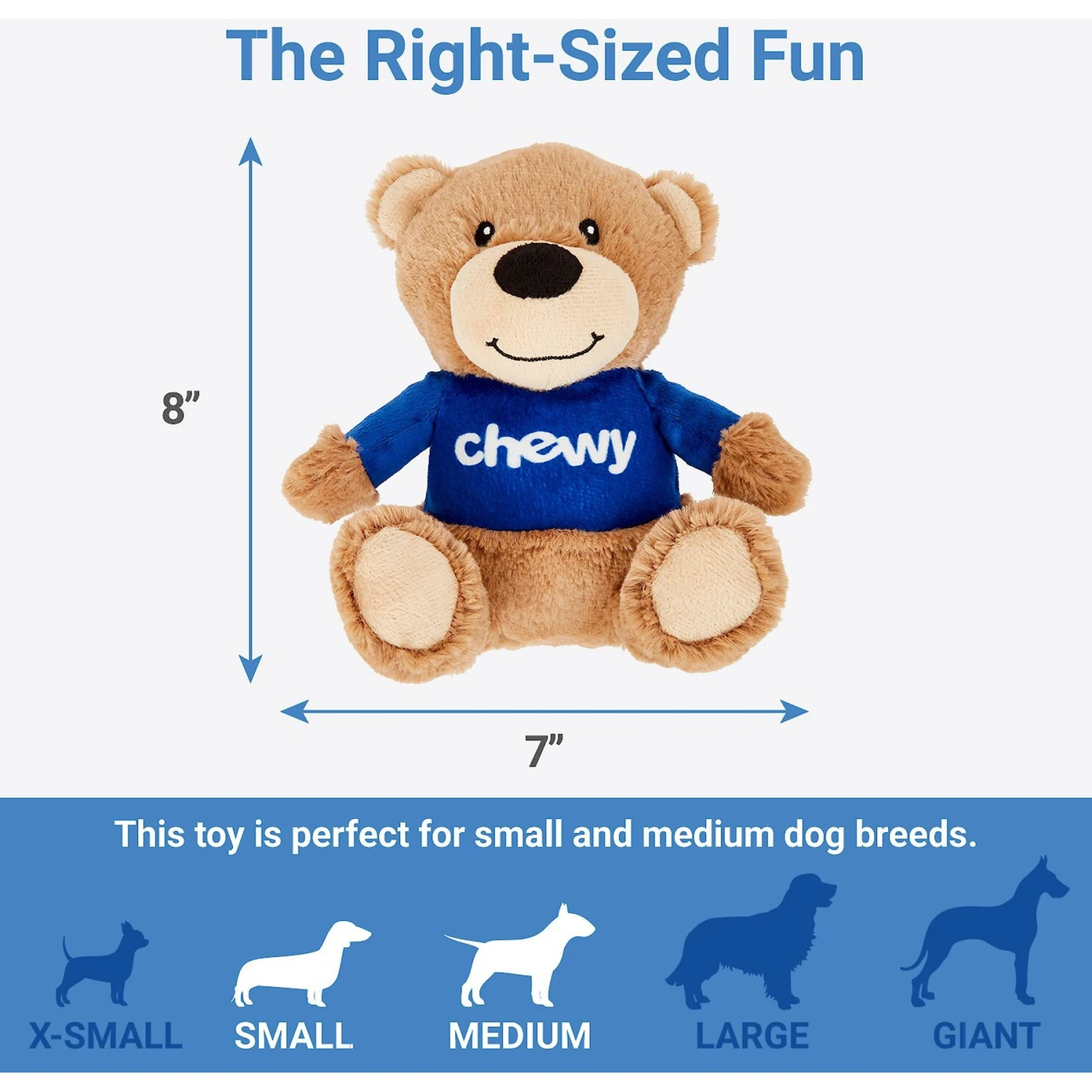 Frisco Chewy Bear Plush Squeaky Dog Toy - Image 2