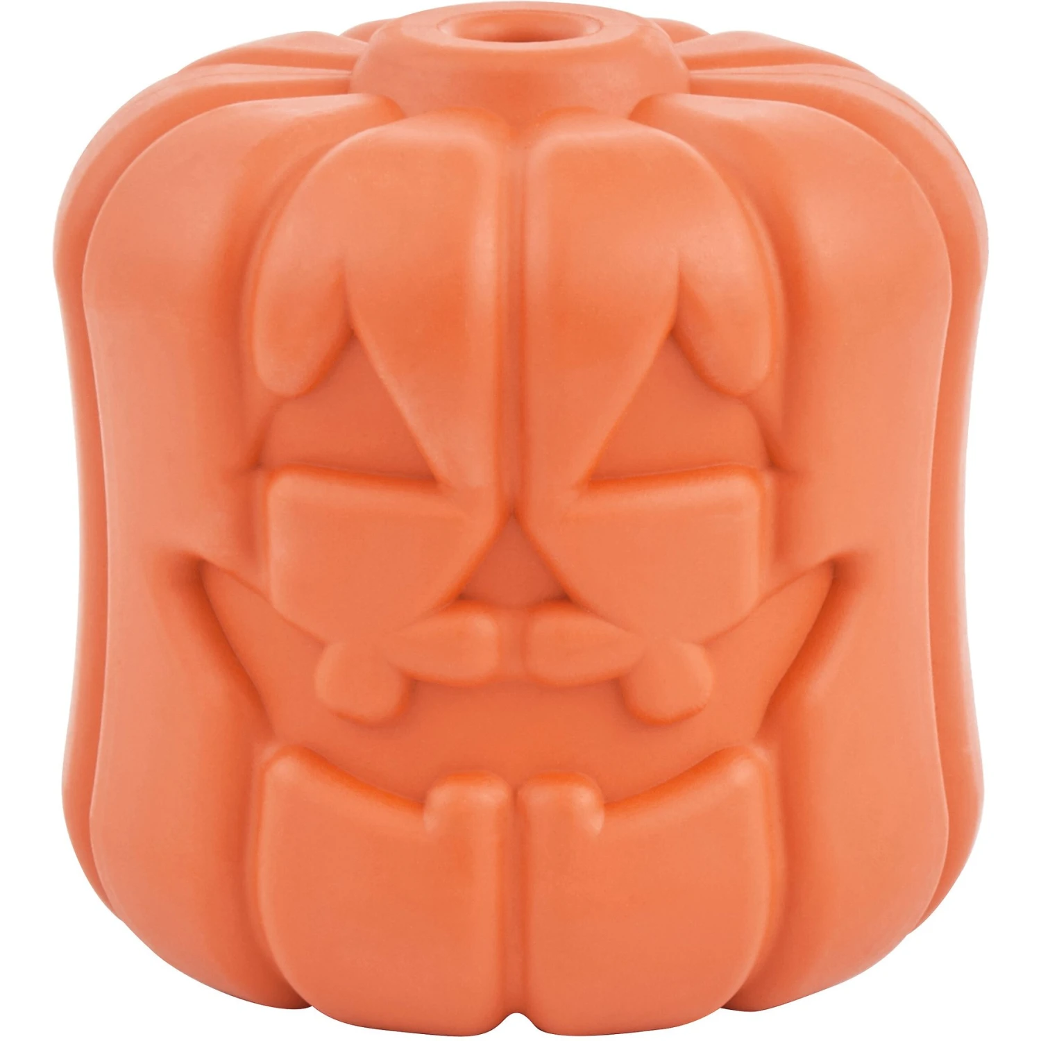Frisco Halloween Pumpkin Rubber Treat Dispenser Dog Toy, Medium/Large