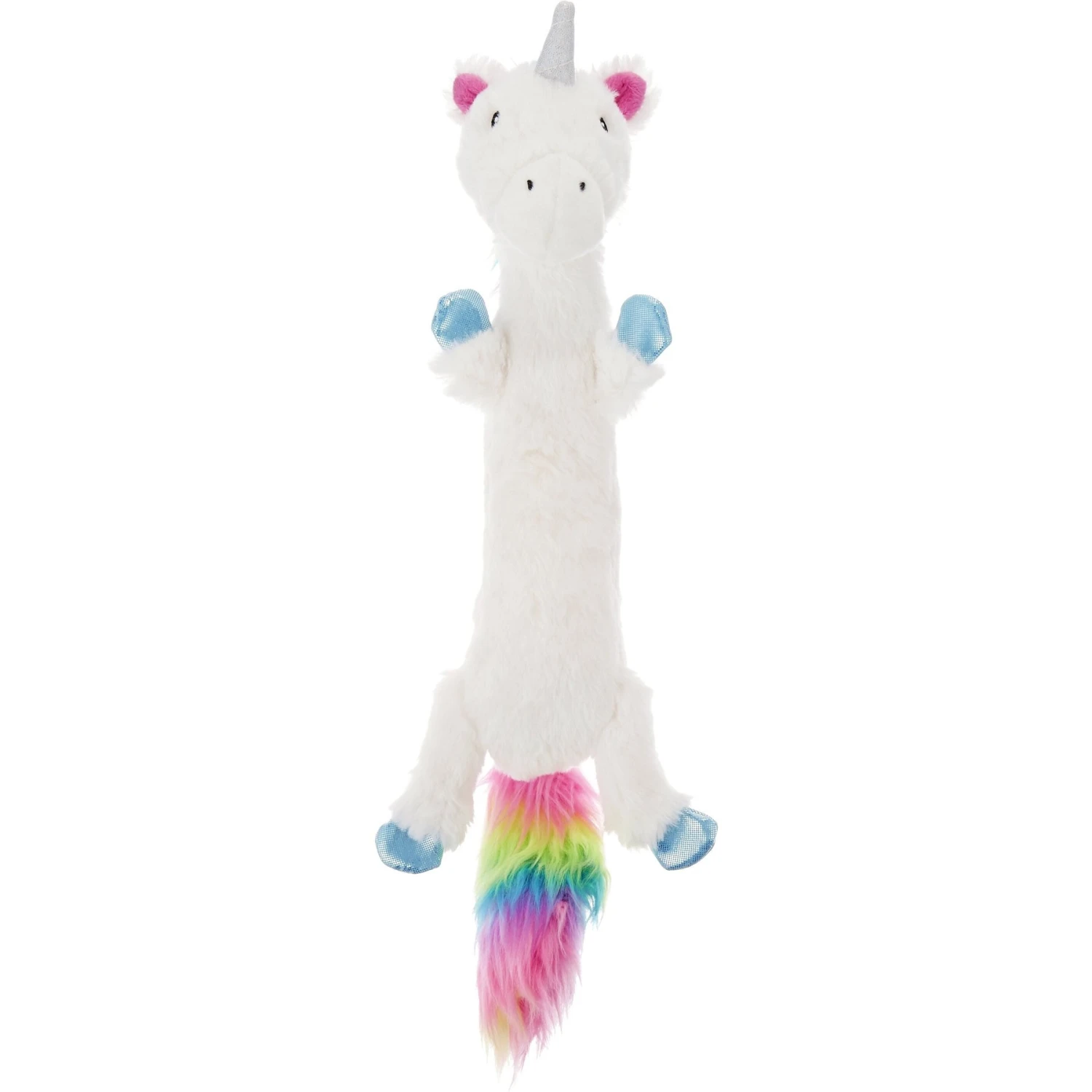 Frisco Unicorn Skinny Plush Squeaky Dog Toy