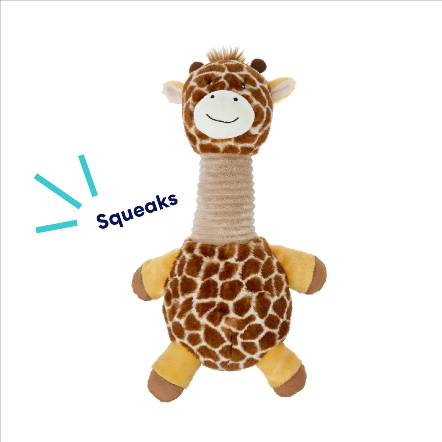 Frisco Giraffe Bobberz Plush Squeaky Dog Toy - Image 3