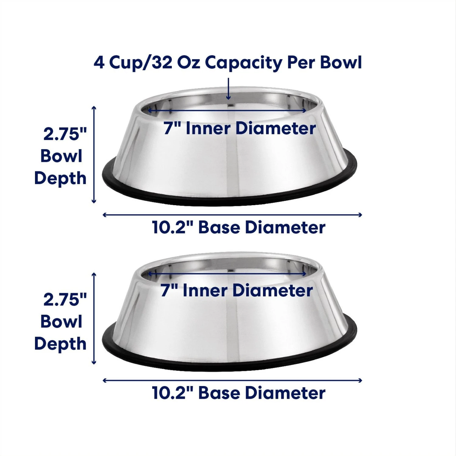 Frisco Stainless Steel Bowl - Image 2