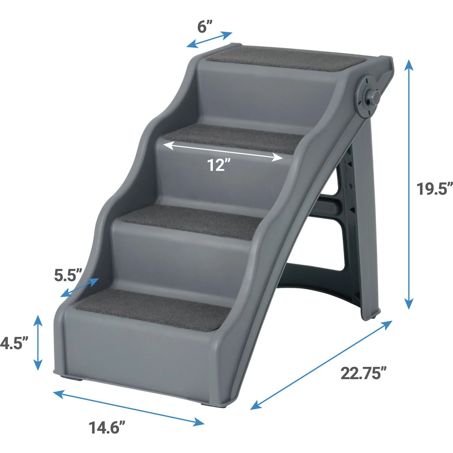 Frisco Foldable Nonslip Cat & Dog Stairs - Image 2