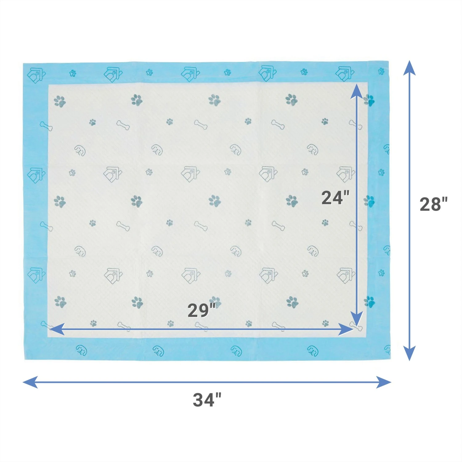 Frisco Premium Extra Large Printed Dog Training & Potty Pads - Image 3