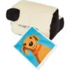 Frisco Retro Camera 2-in-1 Rip For Surprise Plush Squeaky Dog Toy