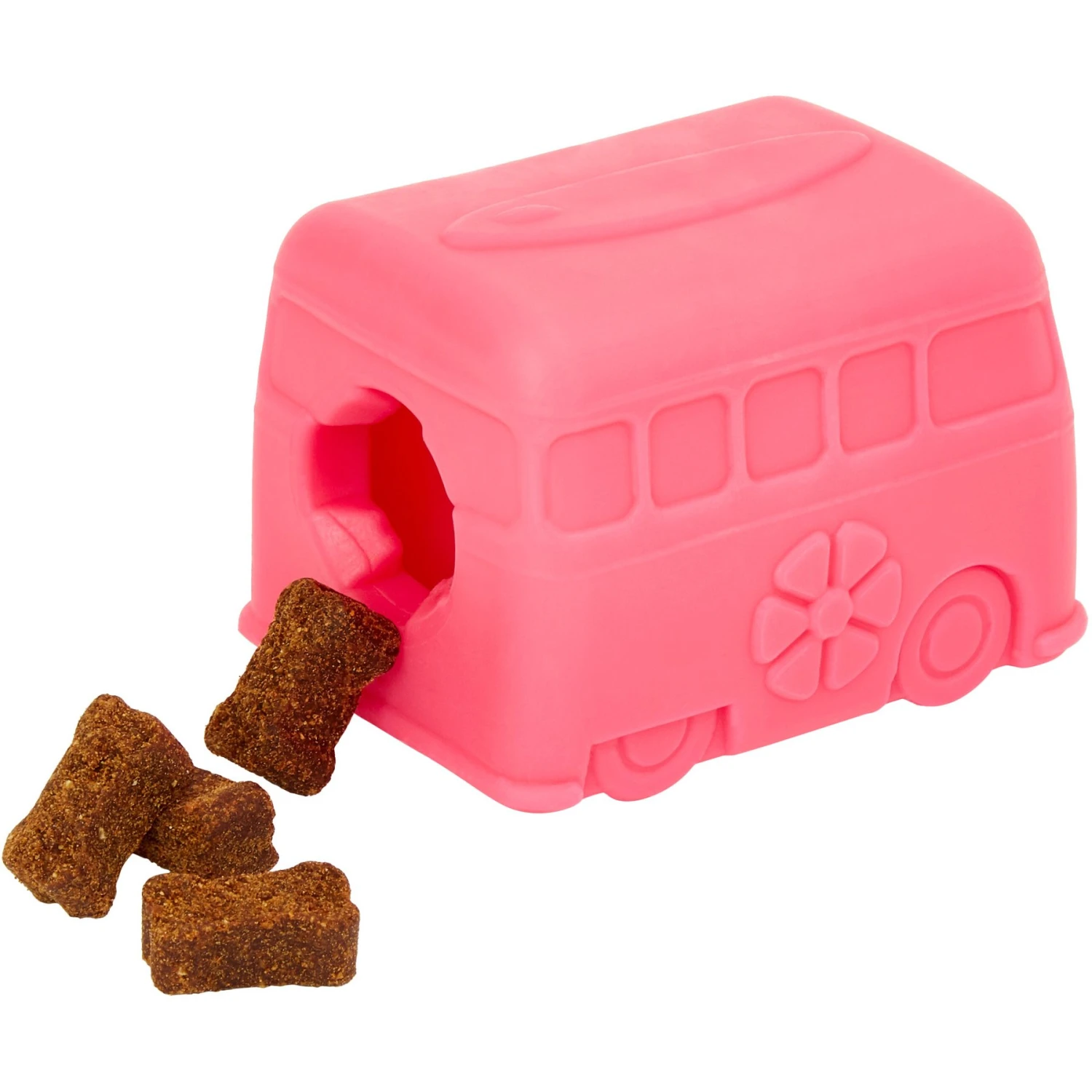 Frisco Retro Funky Van TPE Treat Dispenser Dog Toy, Medium/Large