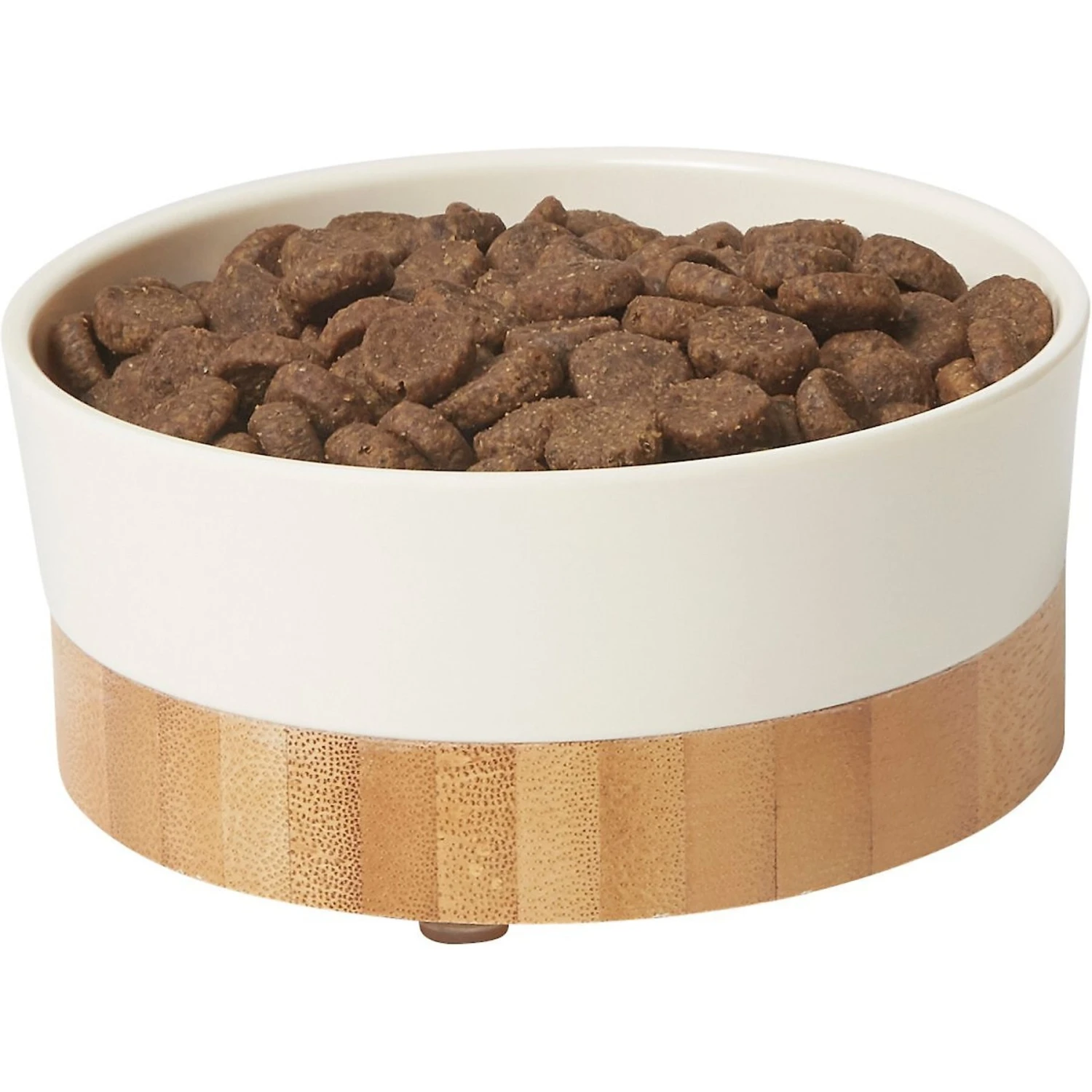 Frisco Melamine Dog & Cat Bowl With Bamboo Base - Image 3