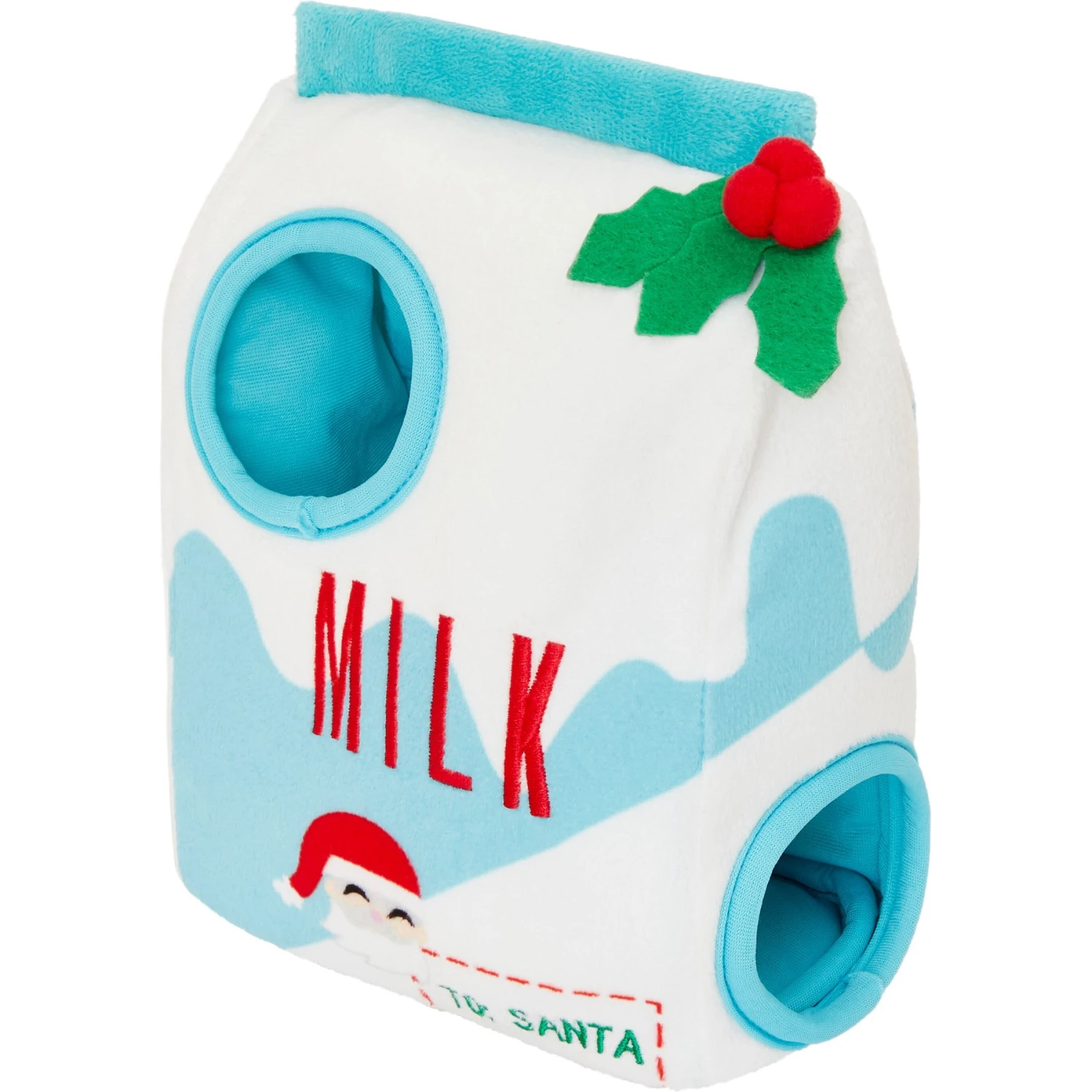 Frisco Holiday Milk & Gingerbread Cookies Hide & Seek Puzzle Plush Squeaky Dog Toy - Image 4
