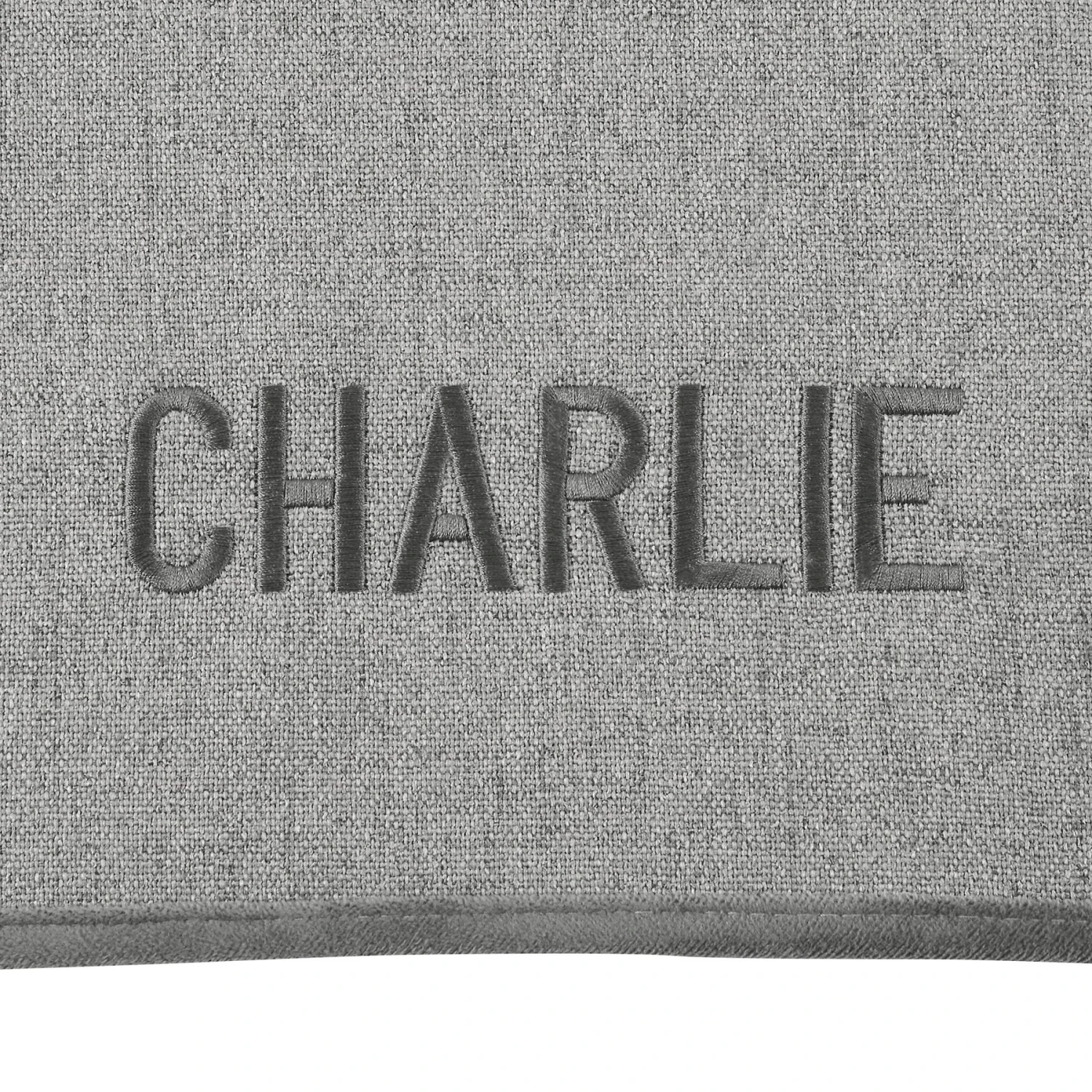 Frisco Faux Linen Personalized Dog & Cat Blanket - Image 5