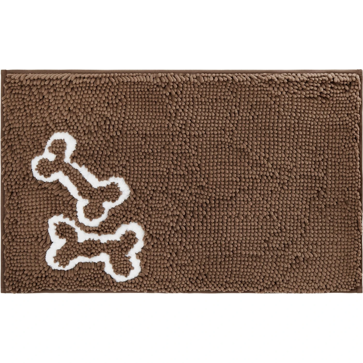 Frisco Microfiber Chenille Bones Mat