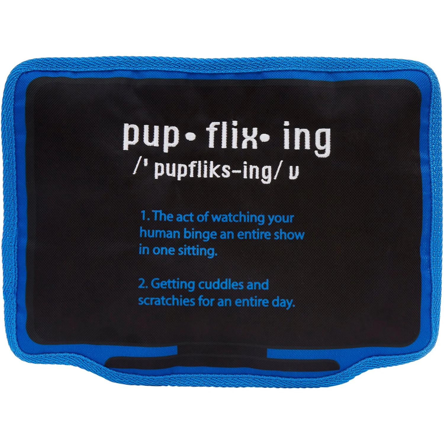 Frisco Zoomies & Chill TV Flat Plush Squeaky Dog Toy - Image 3