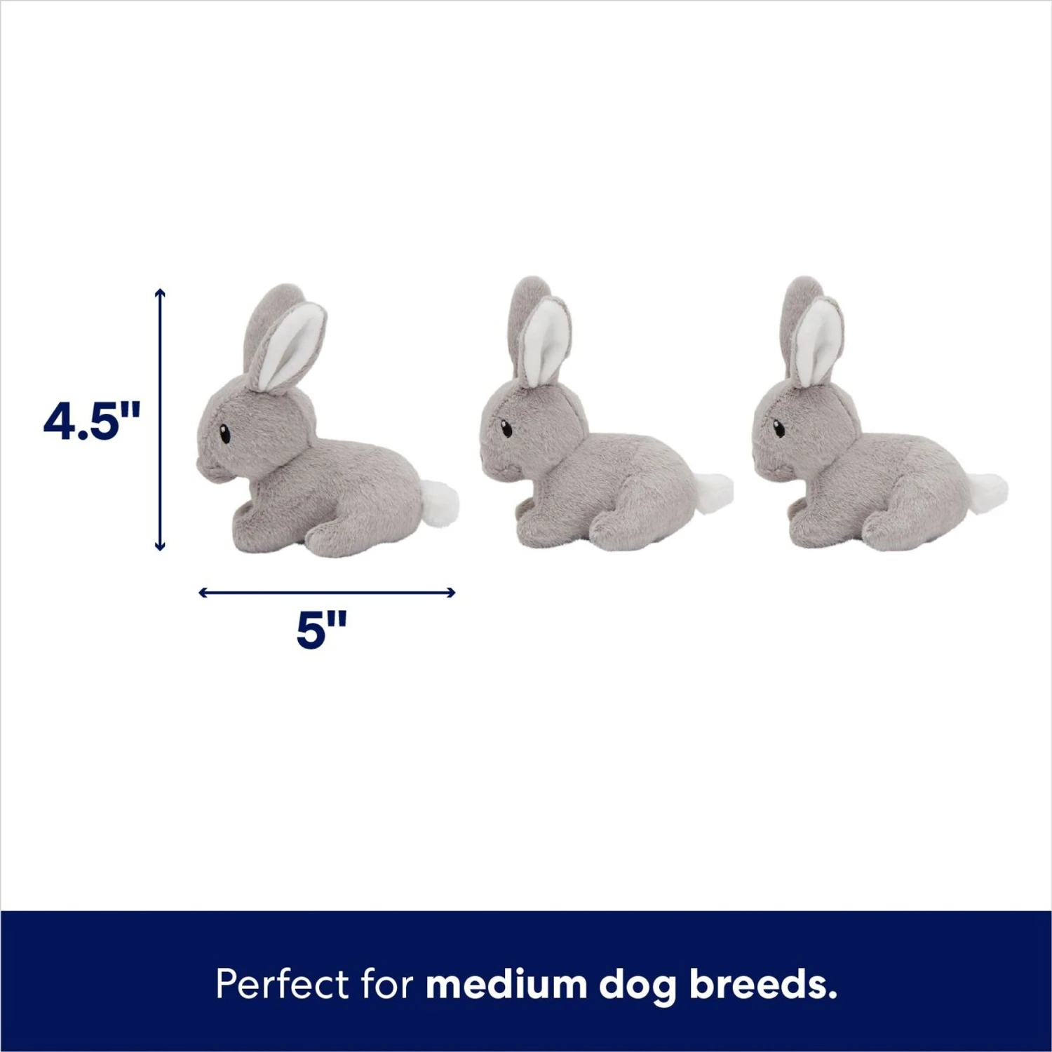 Frisco Spring Bunny Burrow Hide & Seek Plush Squeaky Dog Toy - Image 3