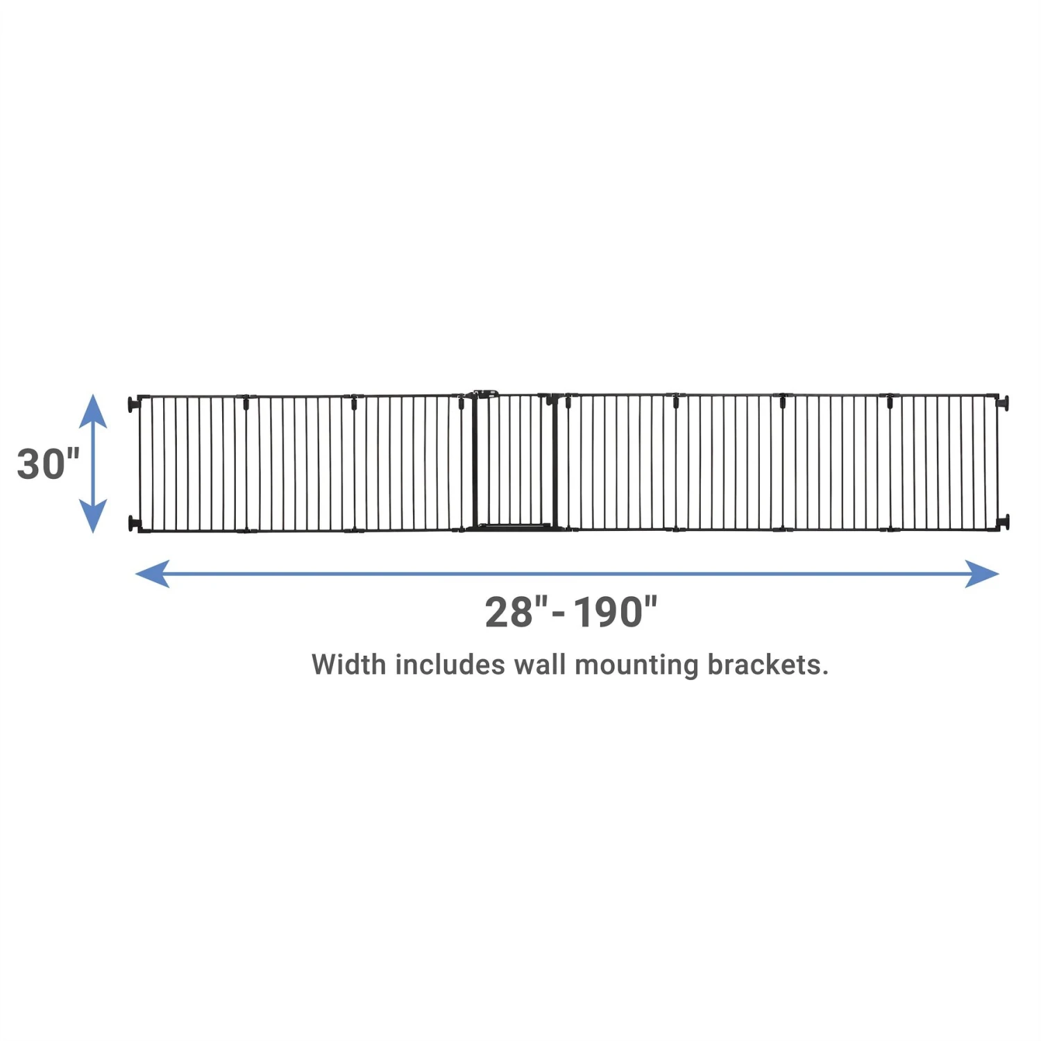 Frisco Steel 8-Panel Configurable Dog Gate & Playpen - Image 2