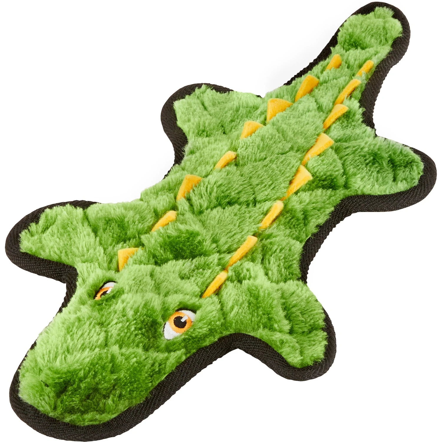 Frisco Alligator Stuffing-Free Flat Plush Squeaky Dog Toy & Frisco Raccoon Stuffing-Free Flat Plush Squeaky Dog Toy - Image 2