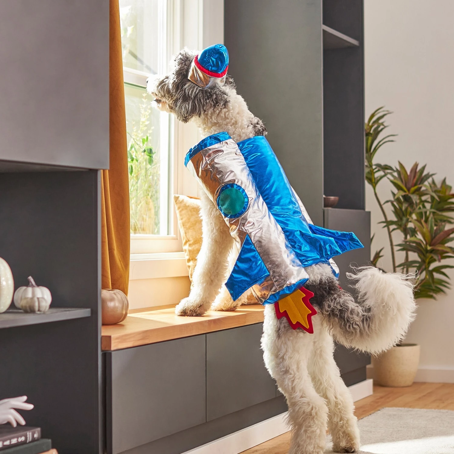 Frisco Rocket Ship Dog & Cat Costume - Image 8