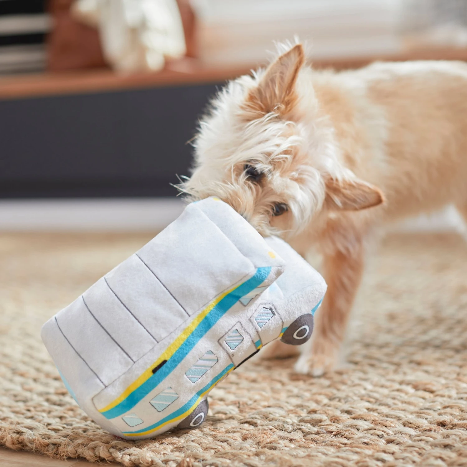 Frisco Road Trip Camper Van Plush Squeaky Dog Toy - Image 4