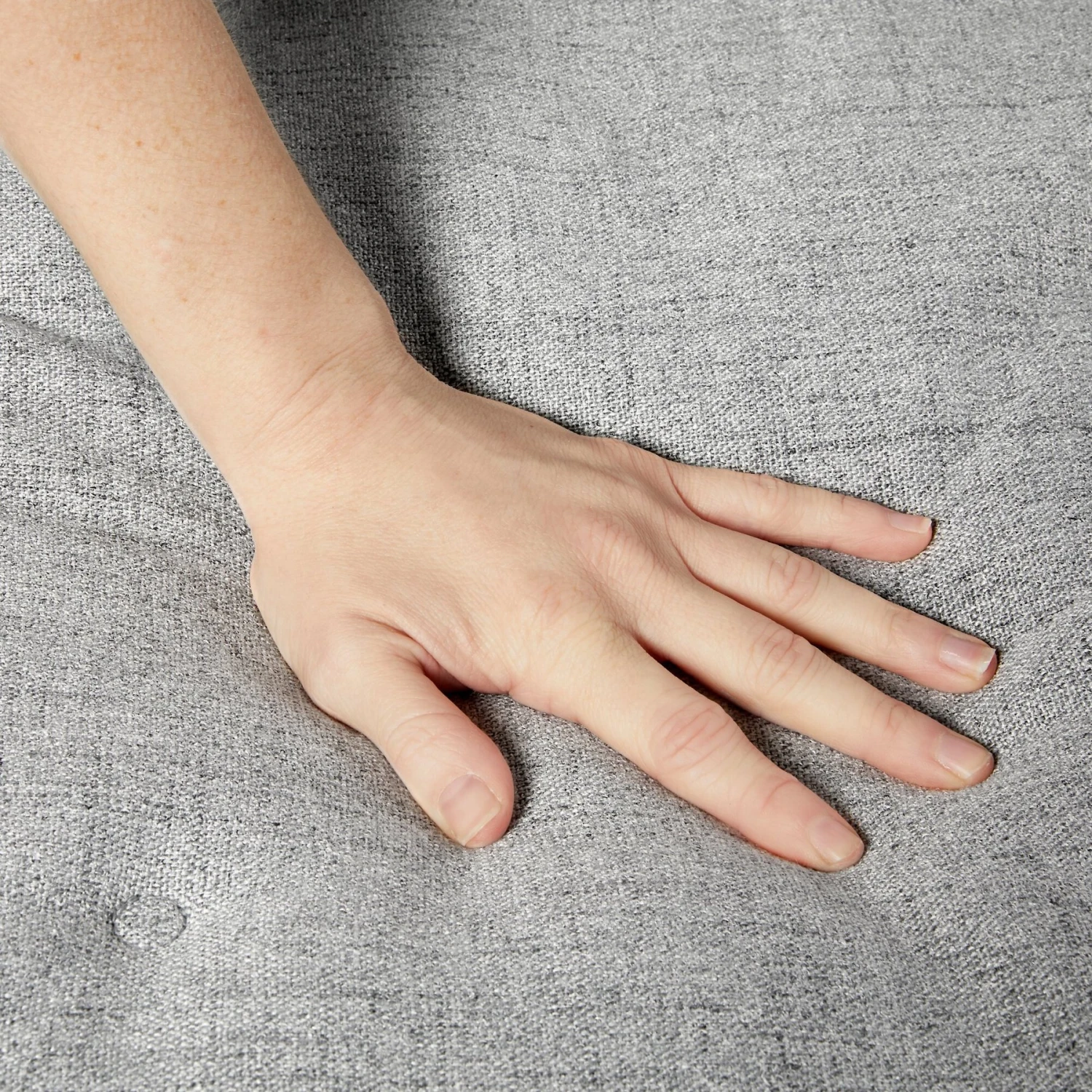 Frisco Faux Linen Corner Personalized Bolster Dog Bed W/Removable Cover, Harbour Blue, XL - Image 7