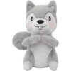 Frisco Camping Squirrel Plush Squeaky Dog Toy