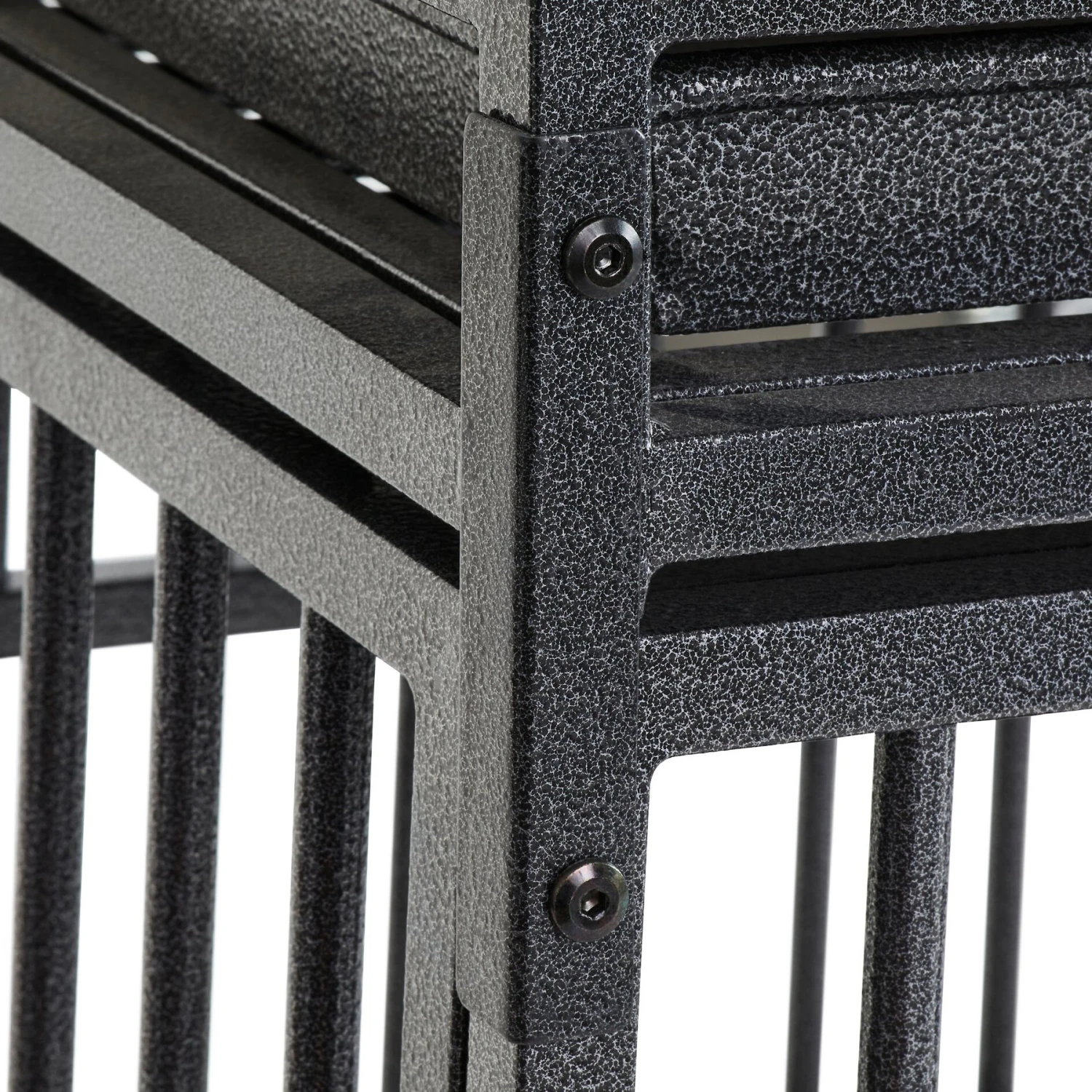 Frisco Ultimate Foldable & Stackable Heavy Duty Steel Metal Single Door Dog Crate - Image 6