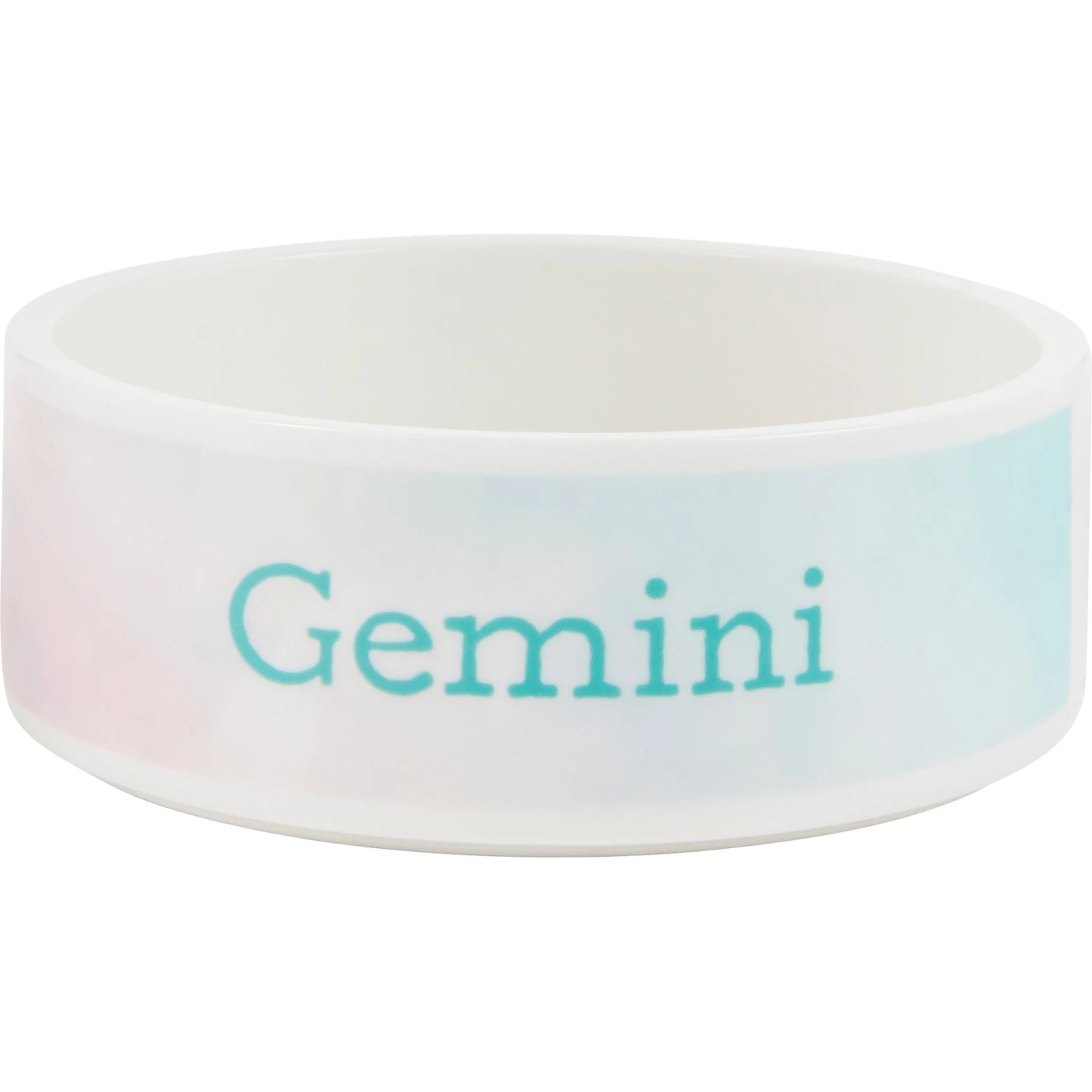 Frisco Watercolors Ceramic Personalized Dog Bowl