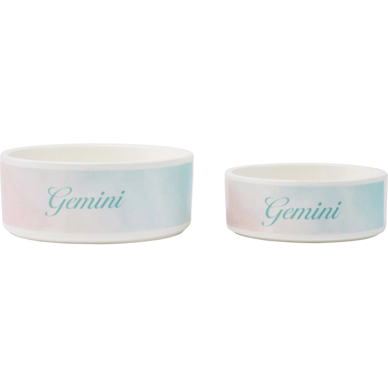 Frisco Watercolors Ceramic Personalized Dog Bowl - Image 6