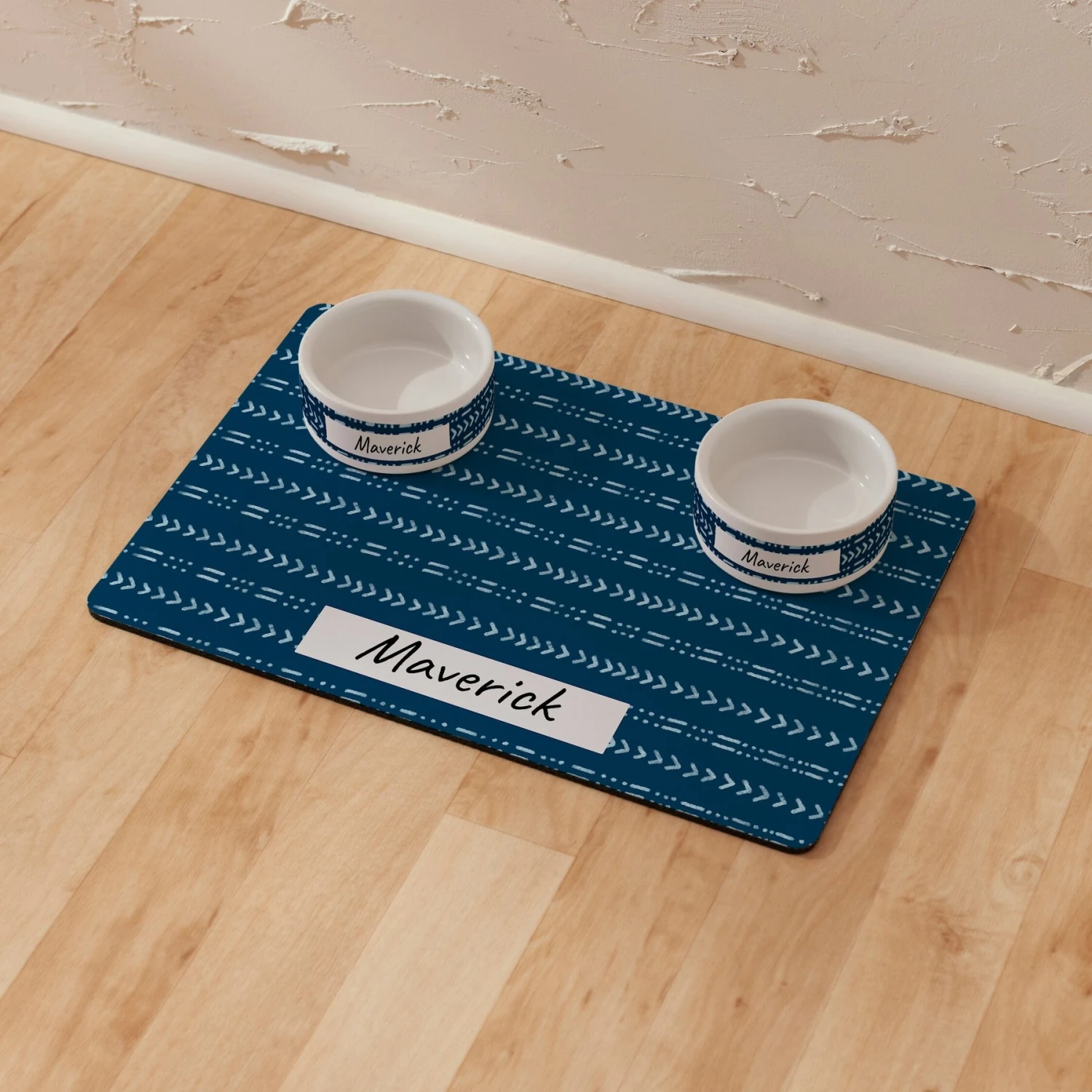 Frisco Mudcloth Personalized Dog & Cat Placemat - Image 5