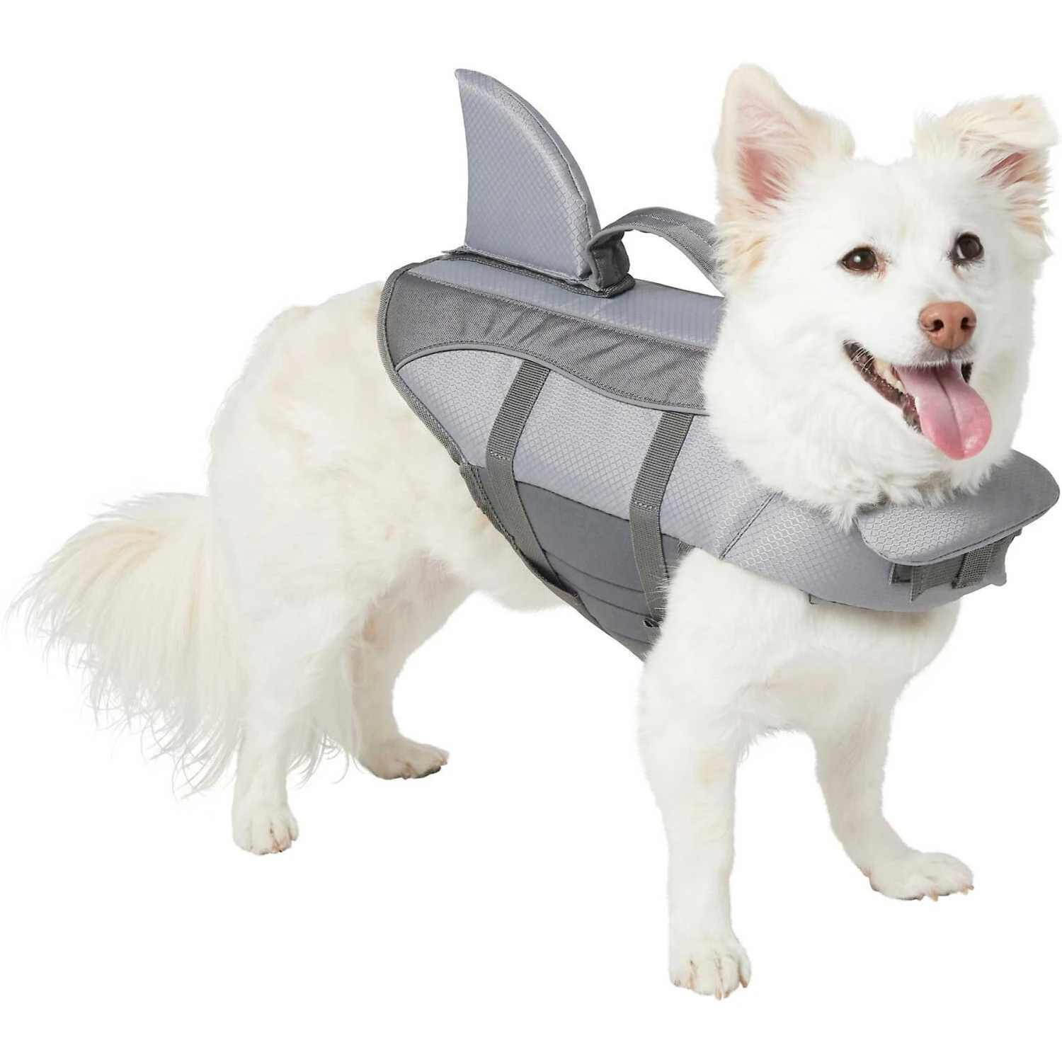 Frisco Shark Dog Life Jacket & KONG Aqua Dog Toy - Image 2