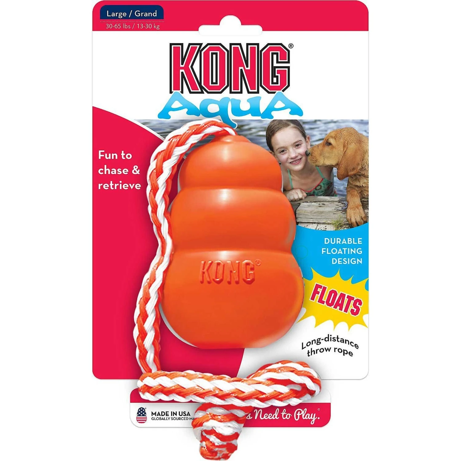 Frisco Shark Dog Life Jacket & KONG Aqua Dog Toy - Image 9