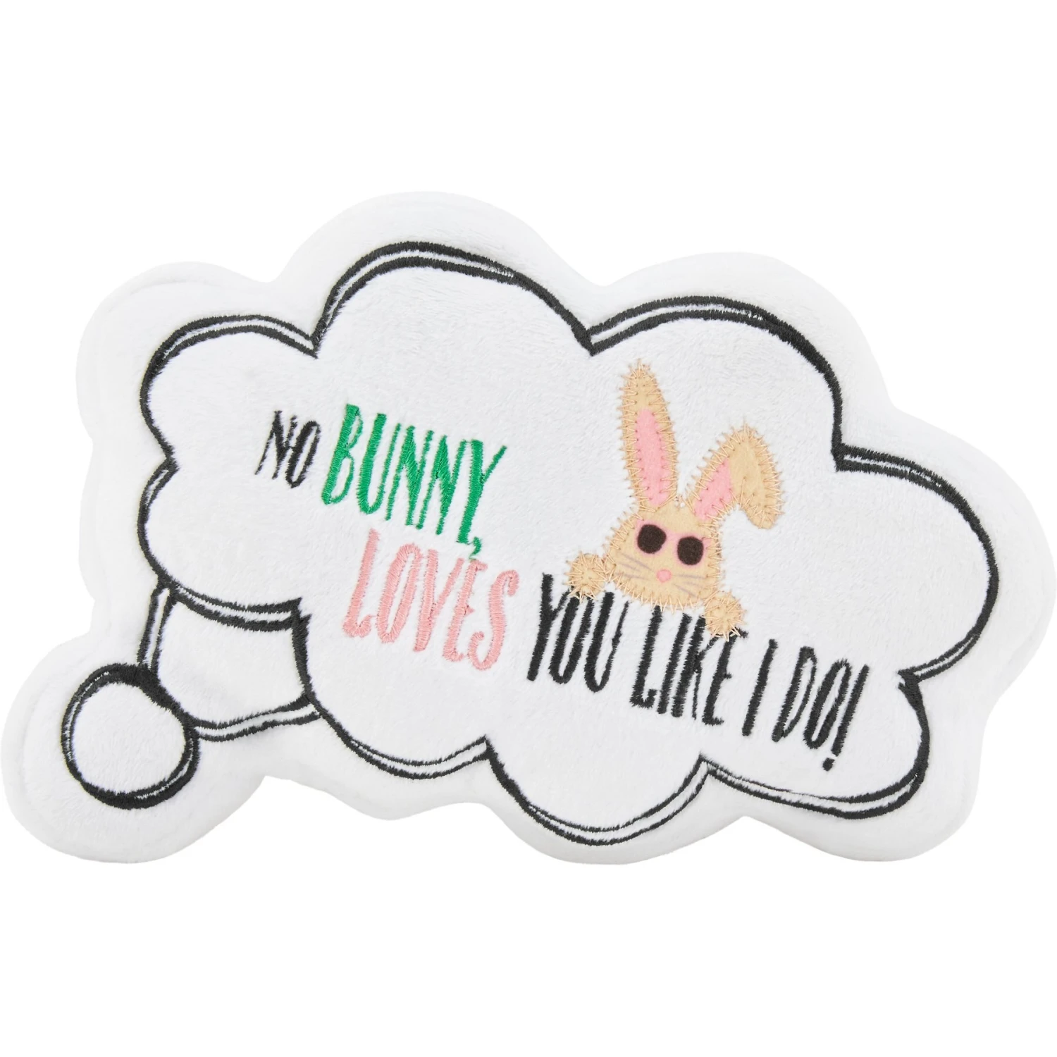 Frisco Easter Message Bubble Plush Squeaky Dog Toy - Image 3