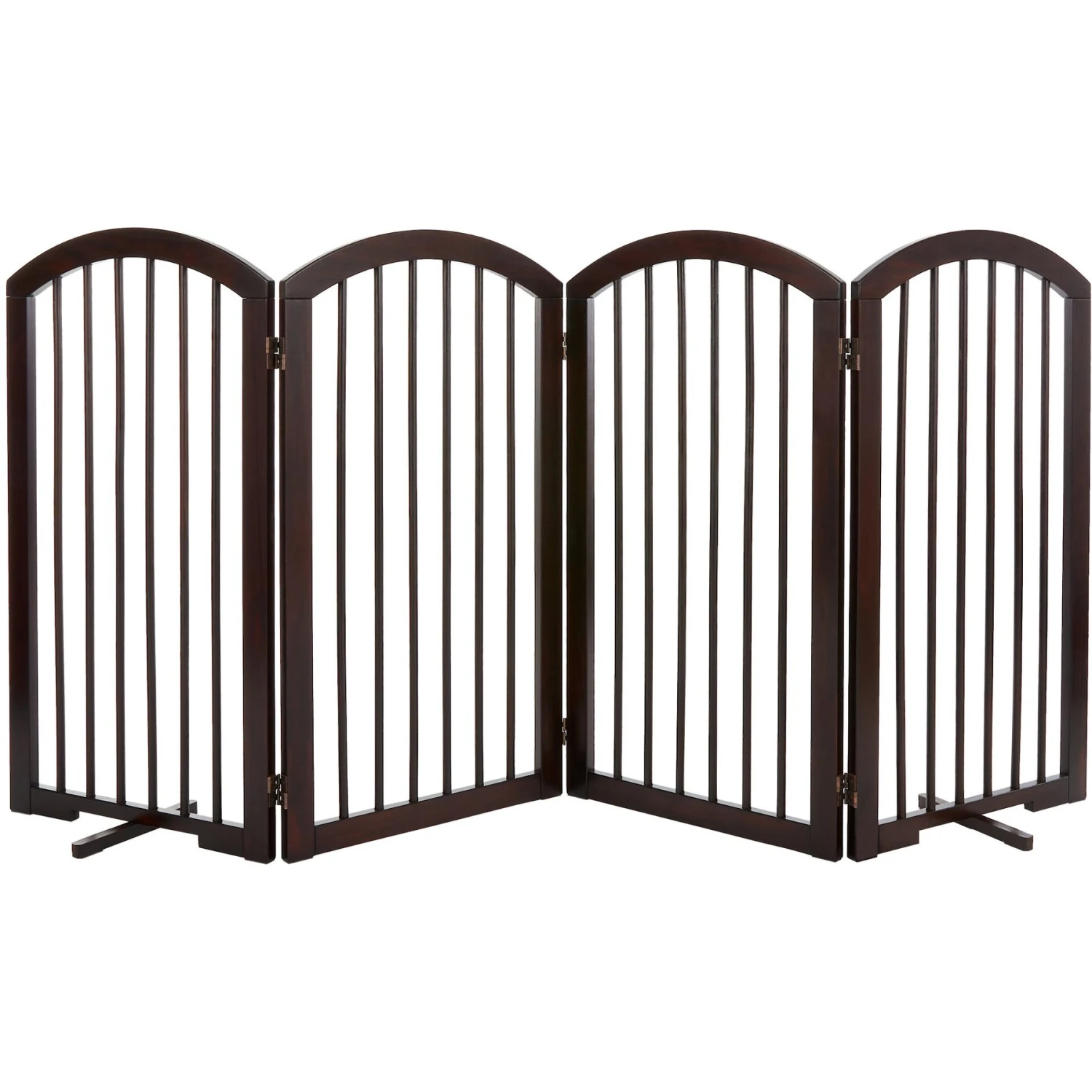 Frisco Arch 4-Panel Solid Wood Dog Gate - Image 3