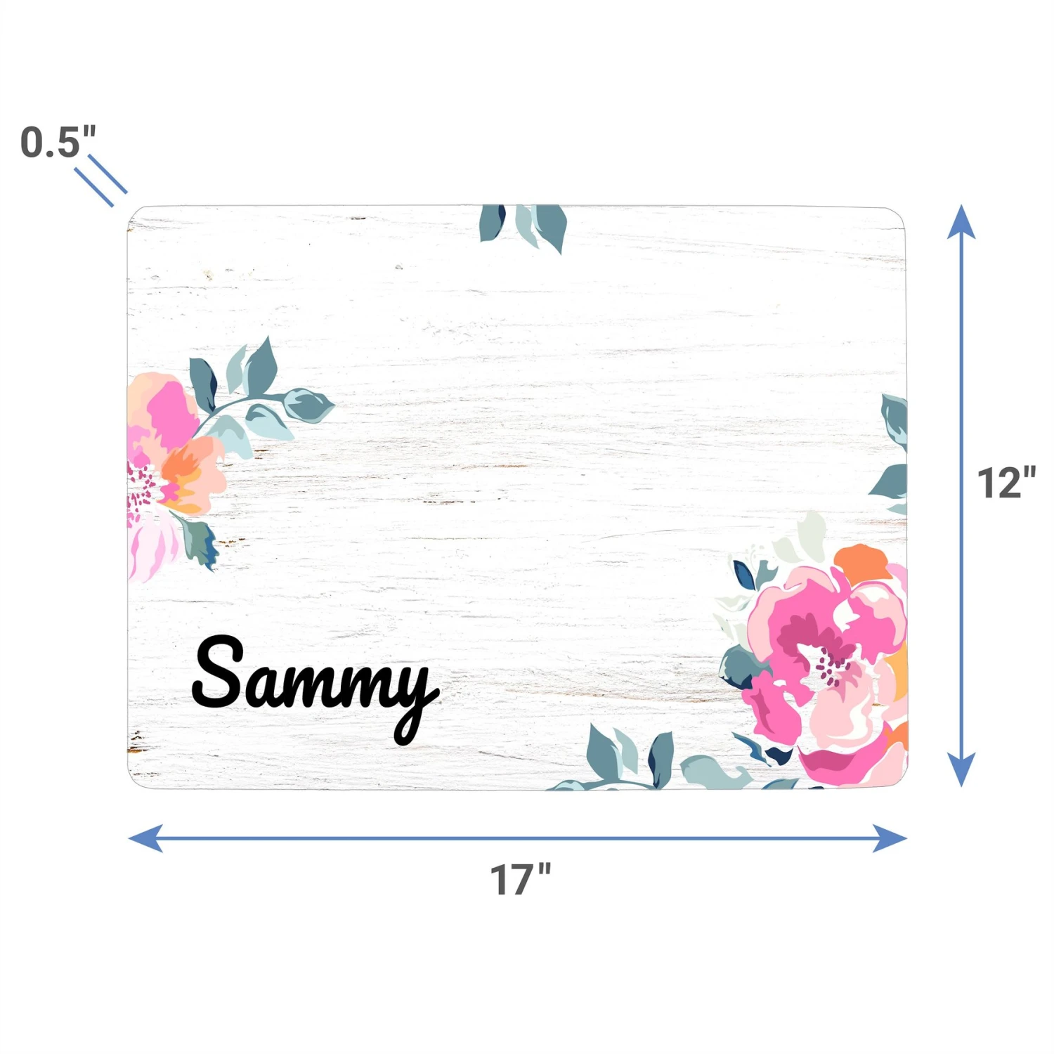 Frisco Personalized Rustic Dog & Cat Placemat - Image 4