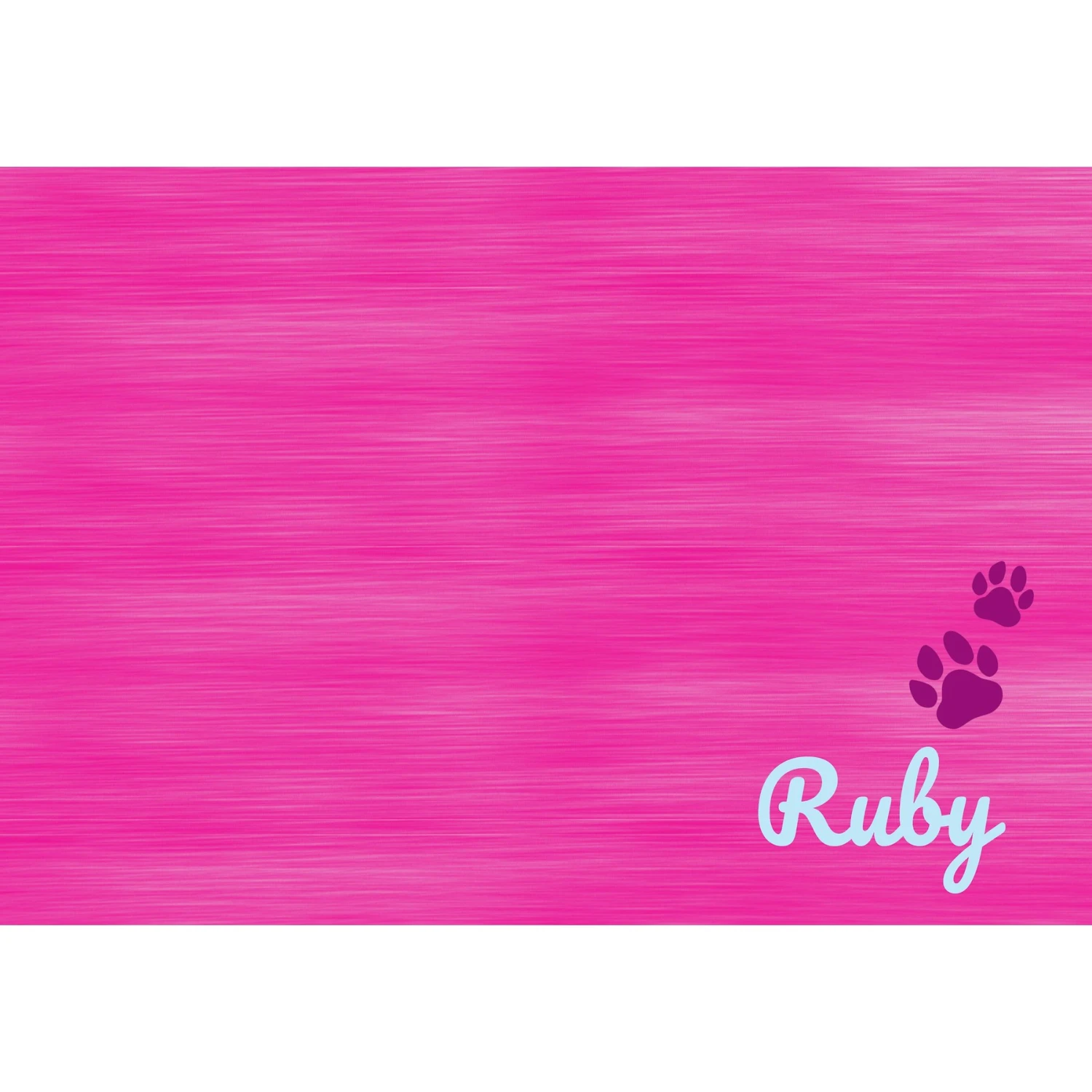 Frisco Personalized Heathered Dog & Cat Placemat - Image 3