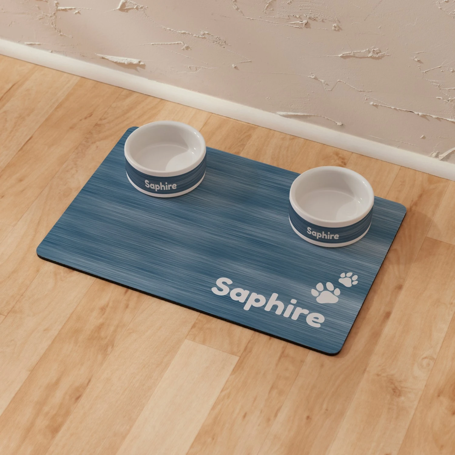 Frisco Personalized Heathered Dog & Cat Placemat - Image 5