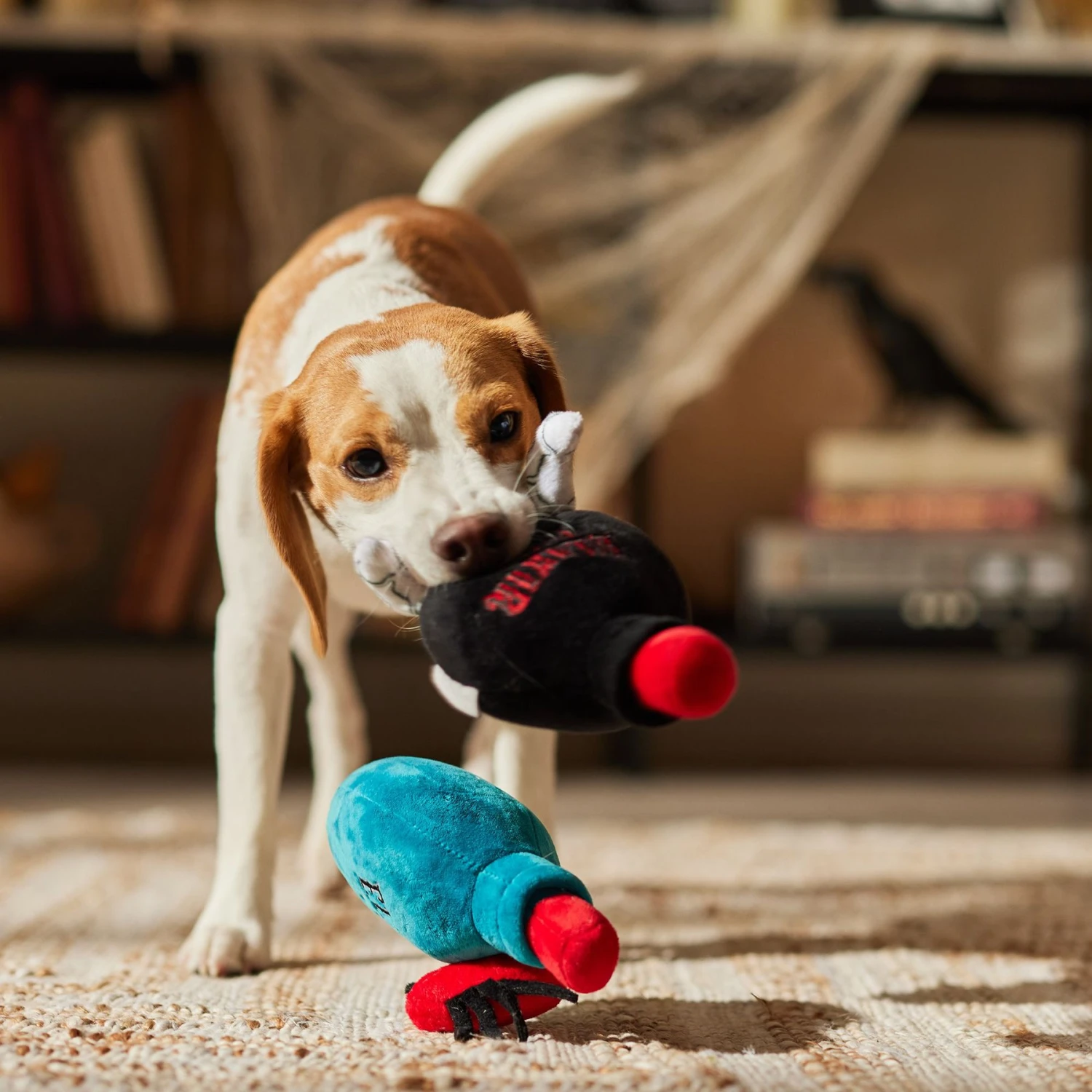 Frisco Halloween Elixirs Plush Squeaky Dog Toy - Image 3