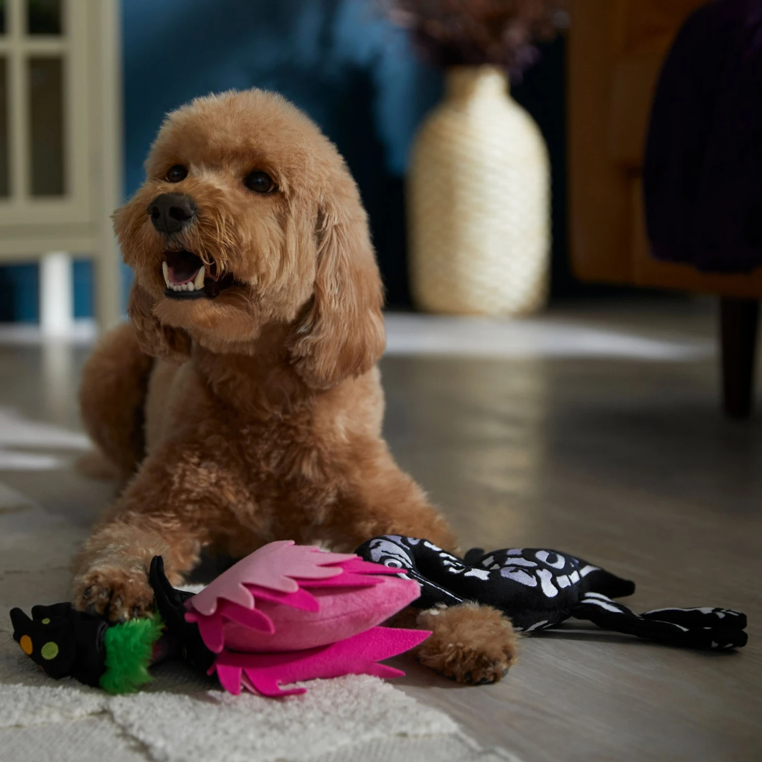 Frisco Halloween Flamingo Plush Squeaky Dog Toy - Image 3