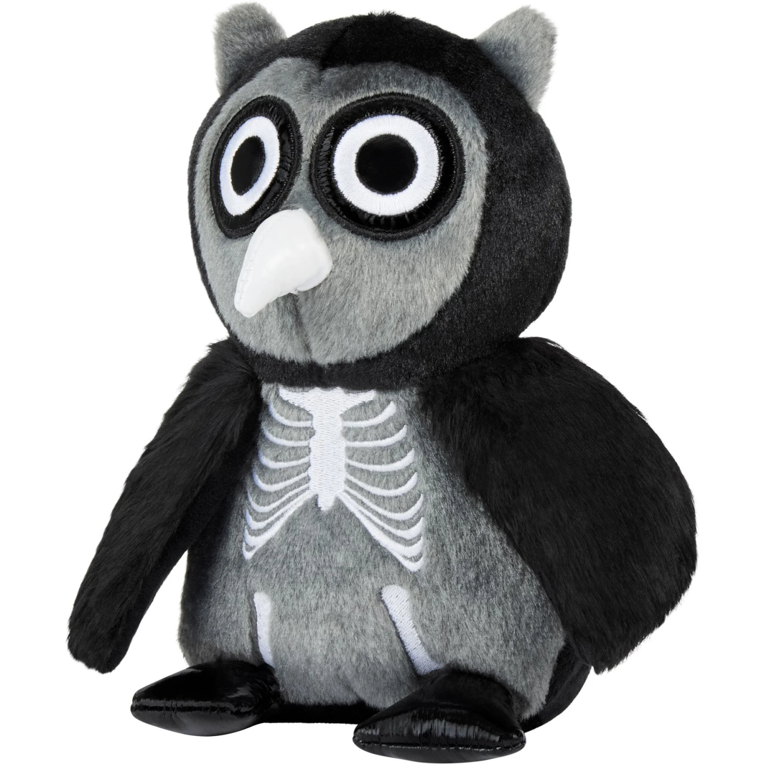 Frisco Halloween Spooky Owl Plush Squeaky Dog Toy