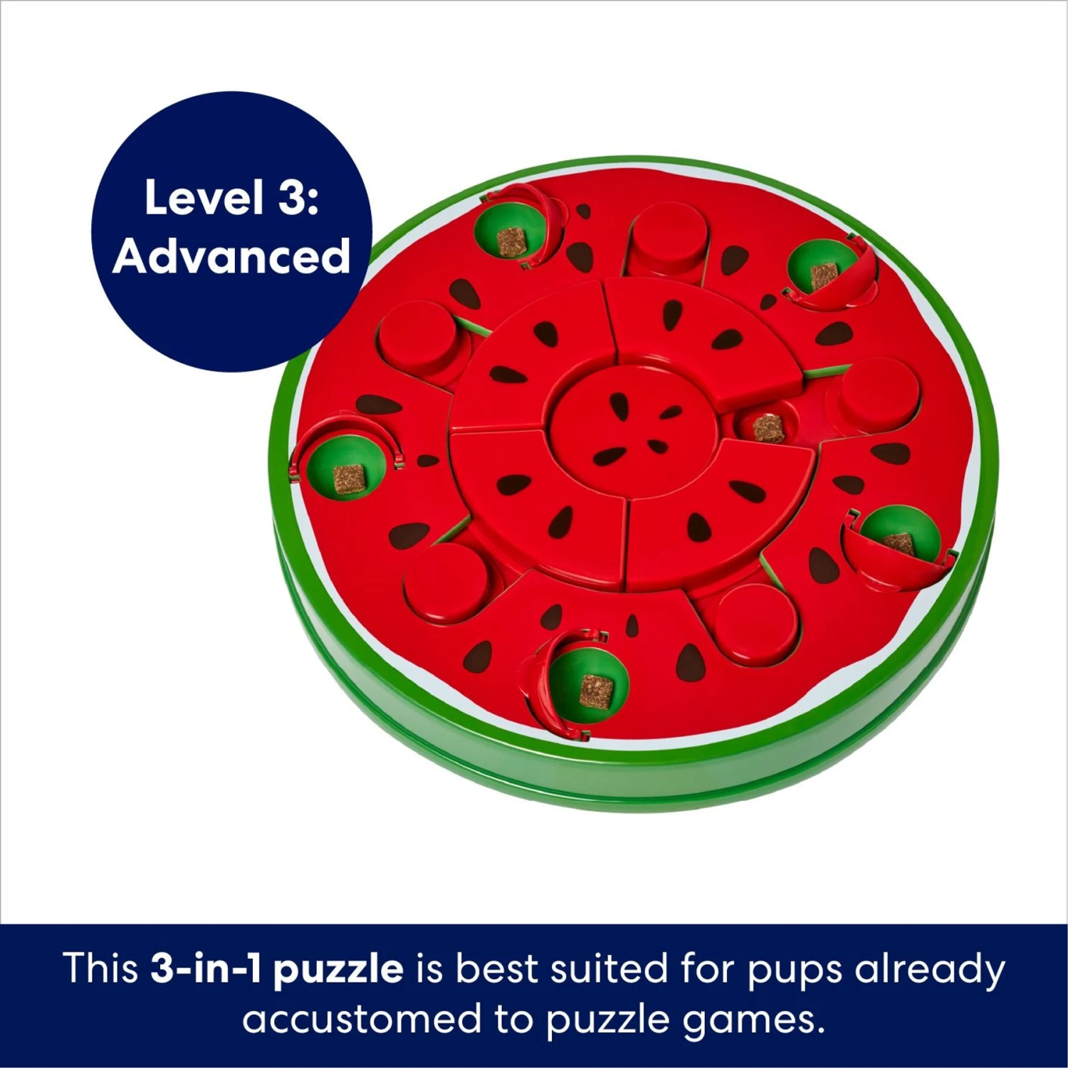 Frisco Watermelon Interactive Puzzle Dog Toy, Advanced - Image 5