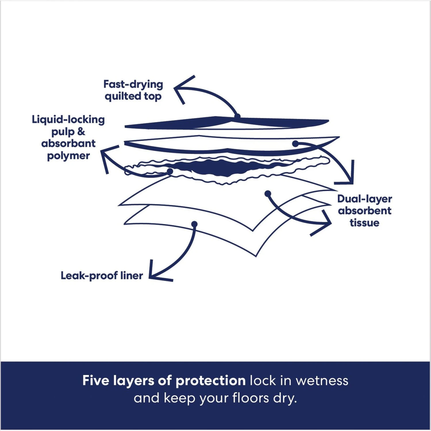 Frisco Premium Giant Dog Training & Potty Pads & American Journey Peanut Butter Recipe Grain-Free Oven Baked Crunchy Biscuit Dog Treats - Image 5