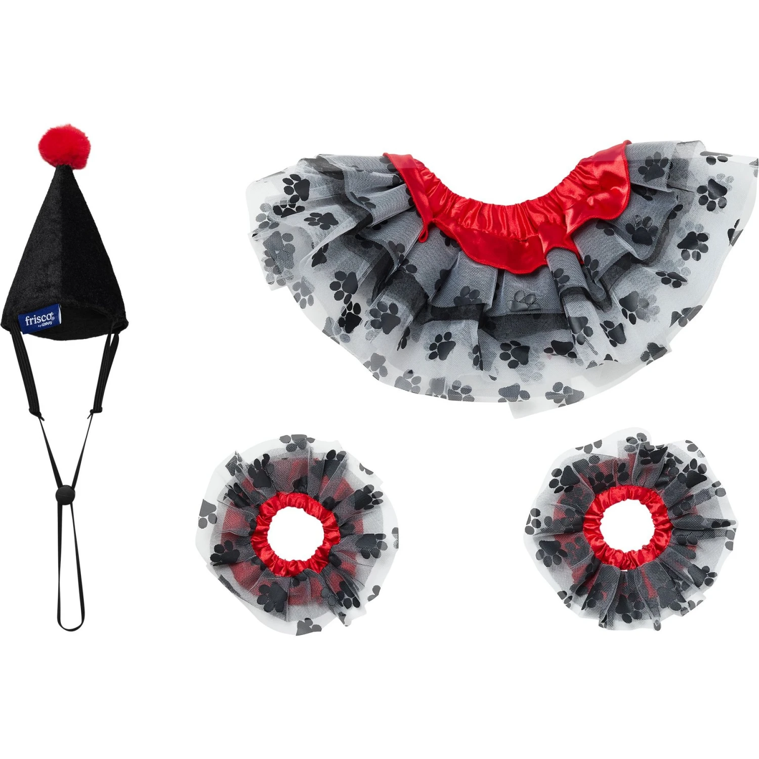 Frisco Clown Dog & Cat Costume Accessory - Image 4