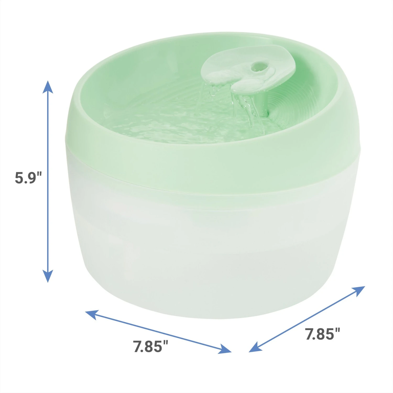 Frisco Whimsical Leaf Round Dog & Cat Fountain & Frisco Pet Fountain Replacement Filters - Image 3