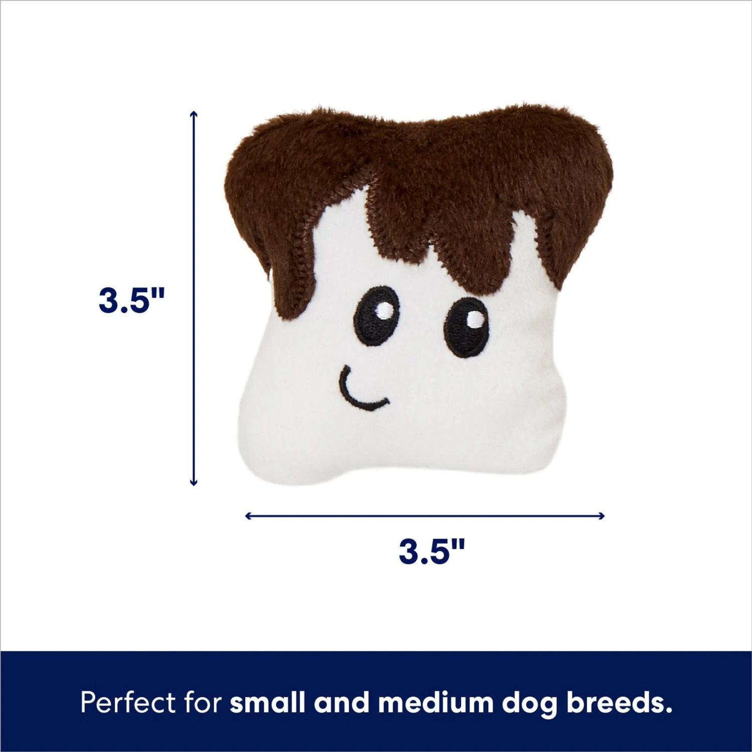 Frisco Holiday Hot Cocoa Hide & Seek Puzzle Plush Squeaky Dog Toy & Frisco Holiday Milk & Gingerbread Cookies Hide & Seek Puzzle Plush Squeaky Dog Toy - Image 3